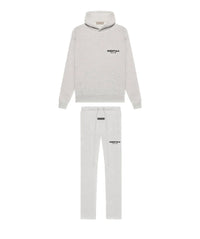 Fear Of God Essentials Light Oatmeal Kids Tracksuit