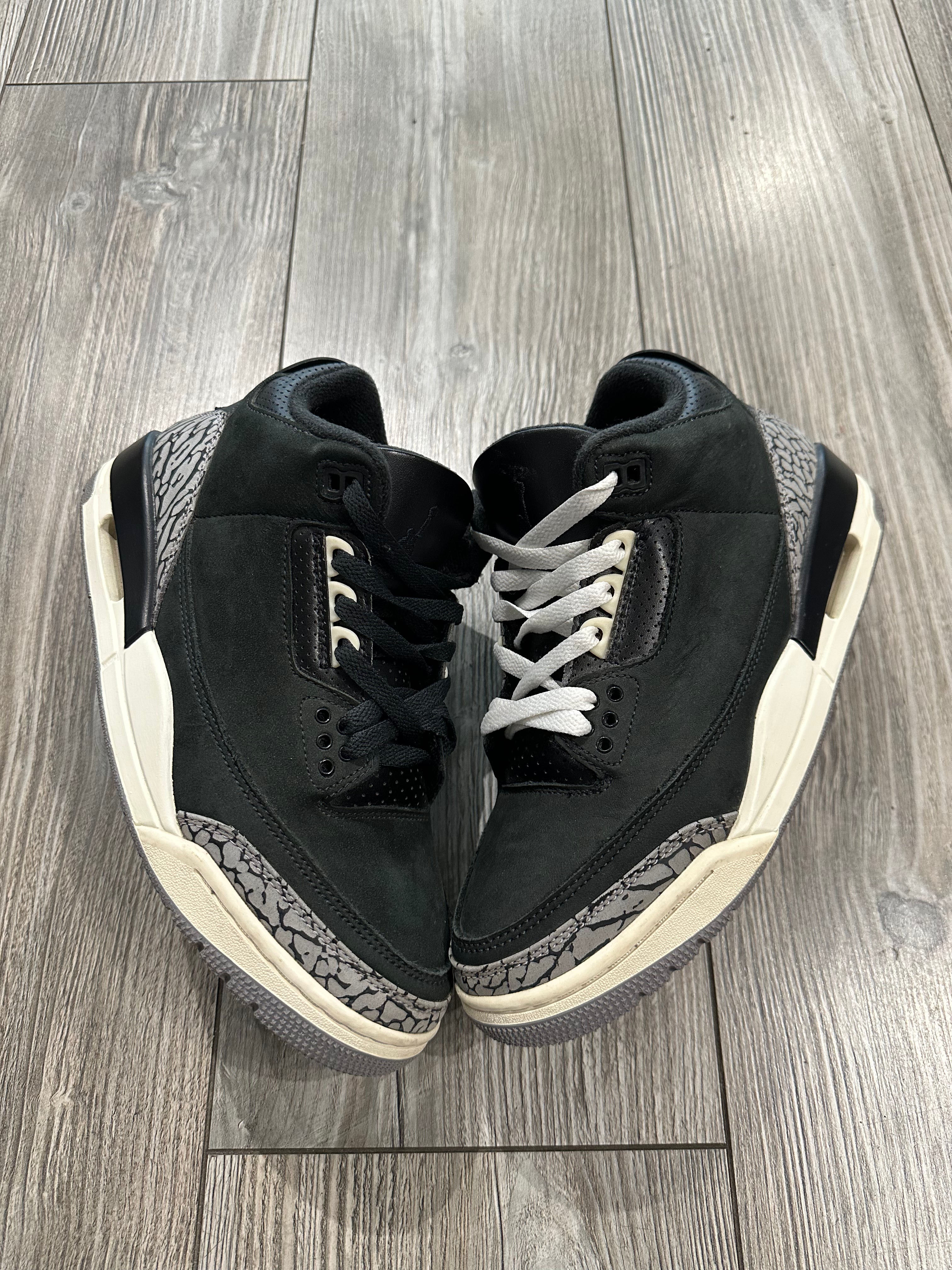 Jordan 3 Black (EU 39)