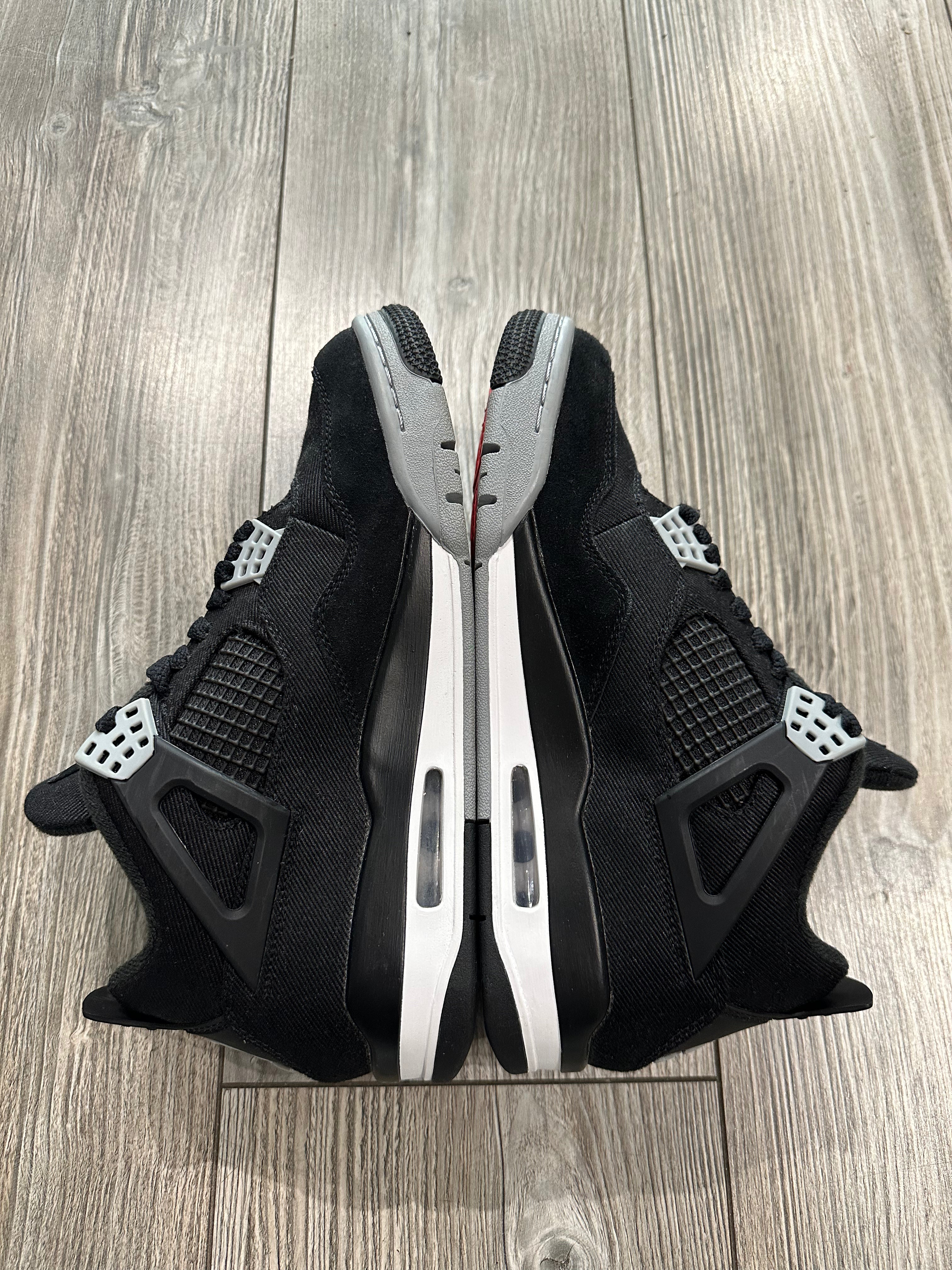 Jordan 4 Black Canvas (EU 41)