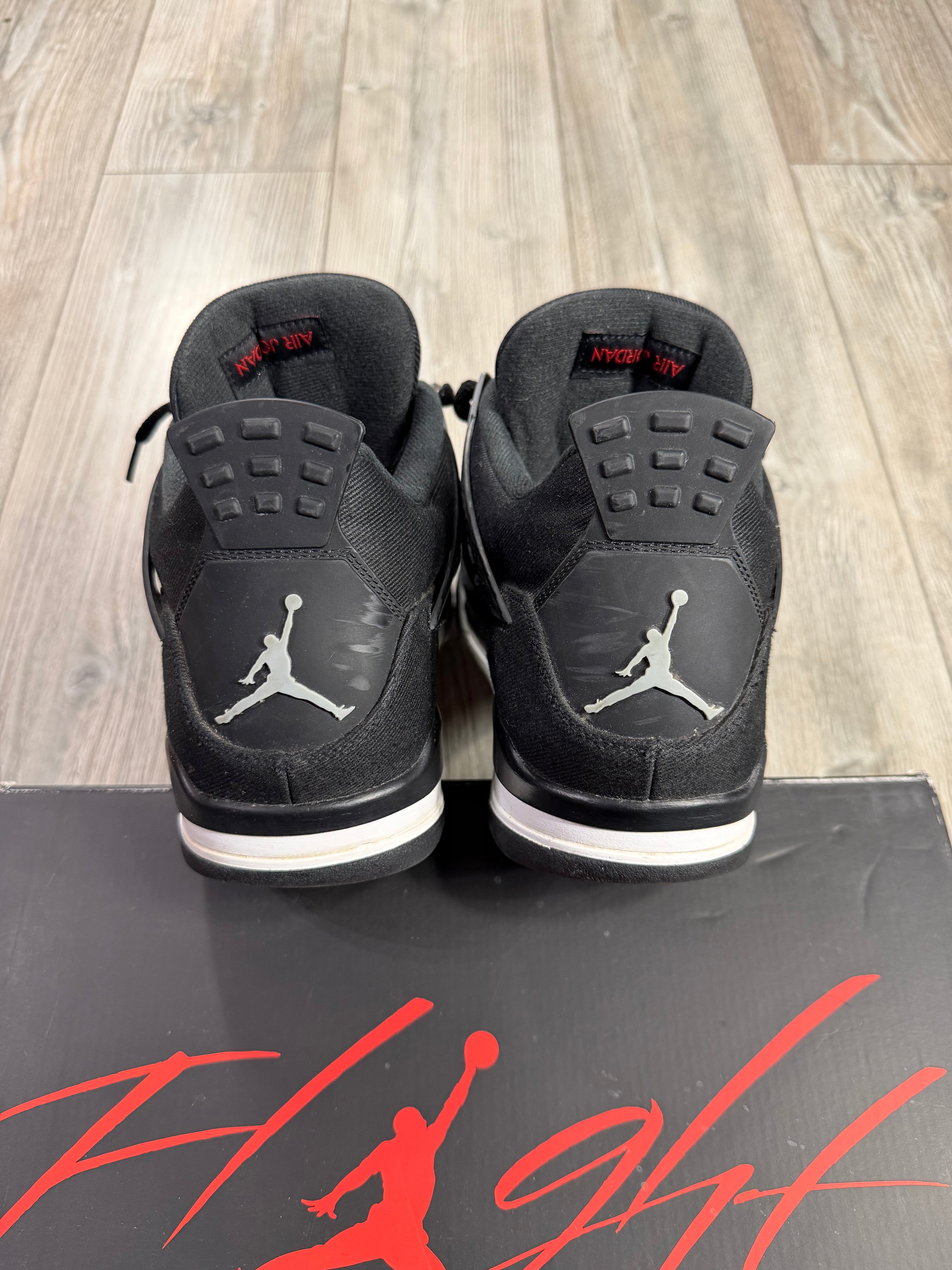 Air Jordan 4 Retro SE Black Canvas (EU48.5)