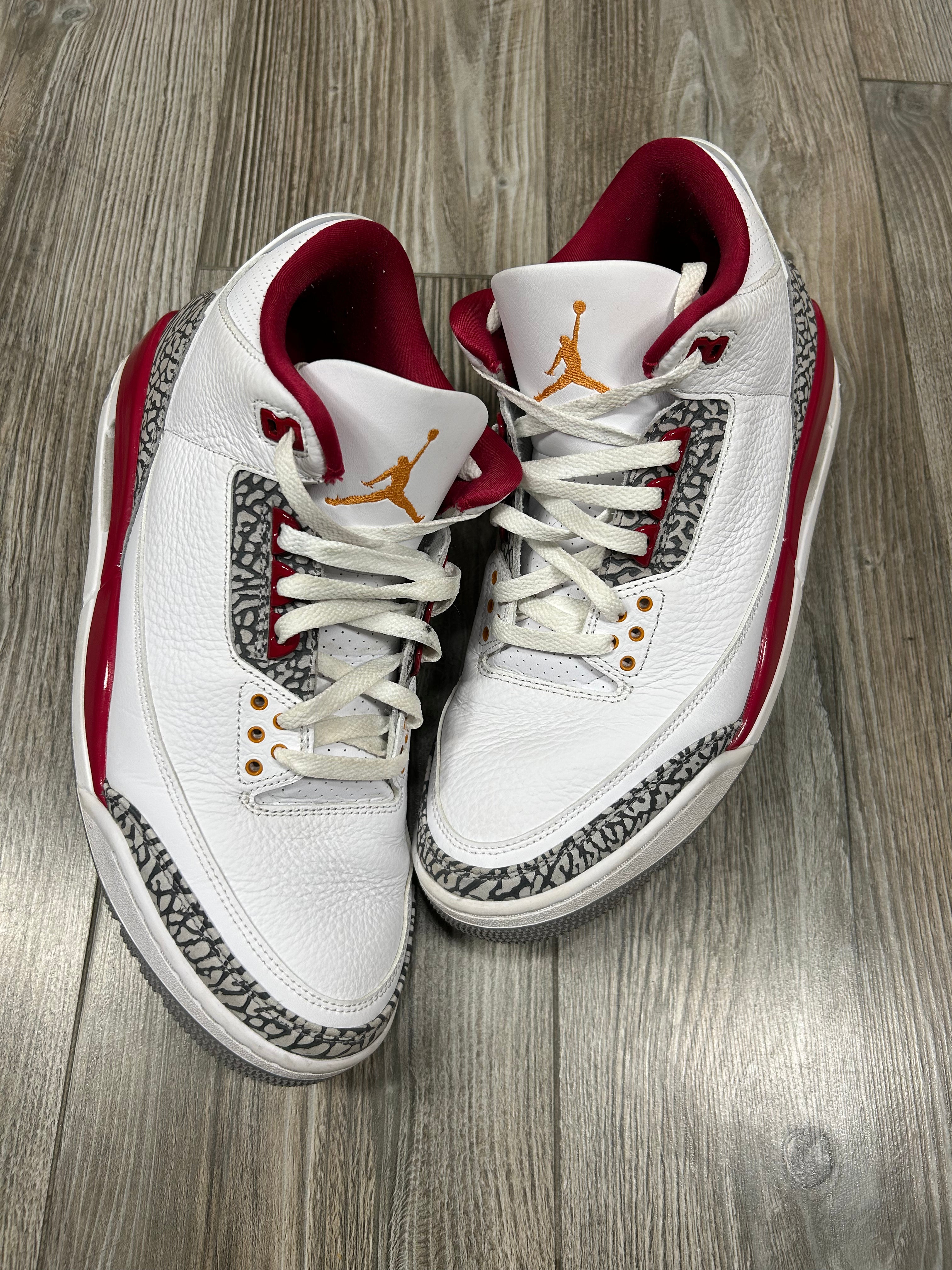 Jordan 3 Retro Cardinal Red (EU 46)