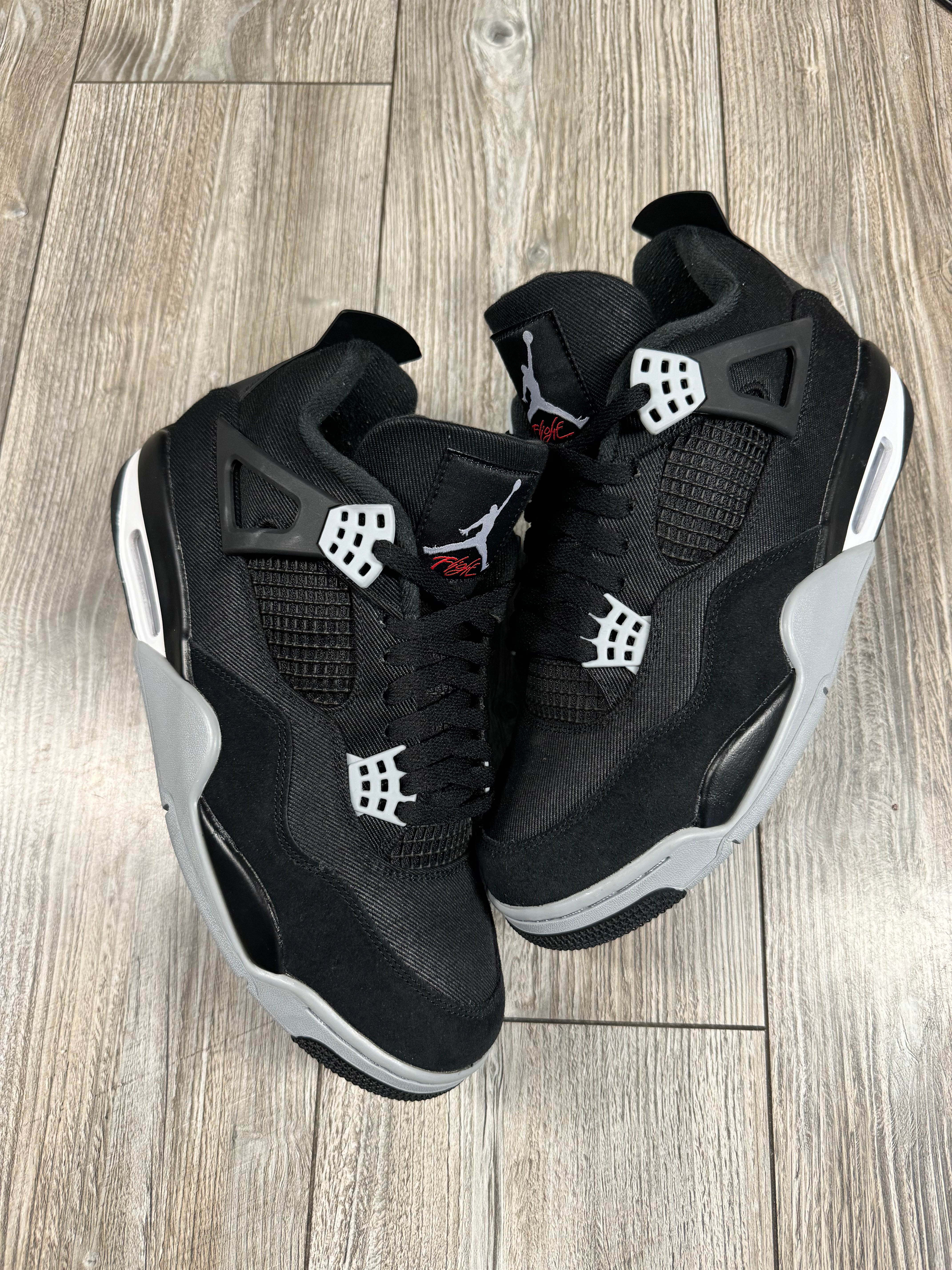 Jordan 4 Retro SE Black Canvas (EU 44.5)