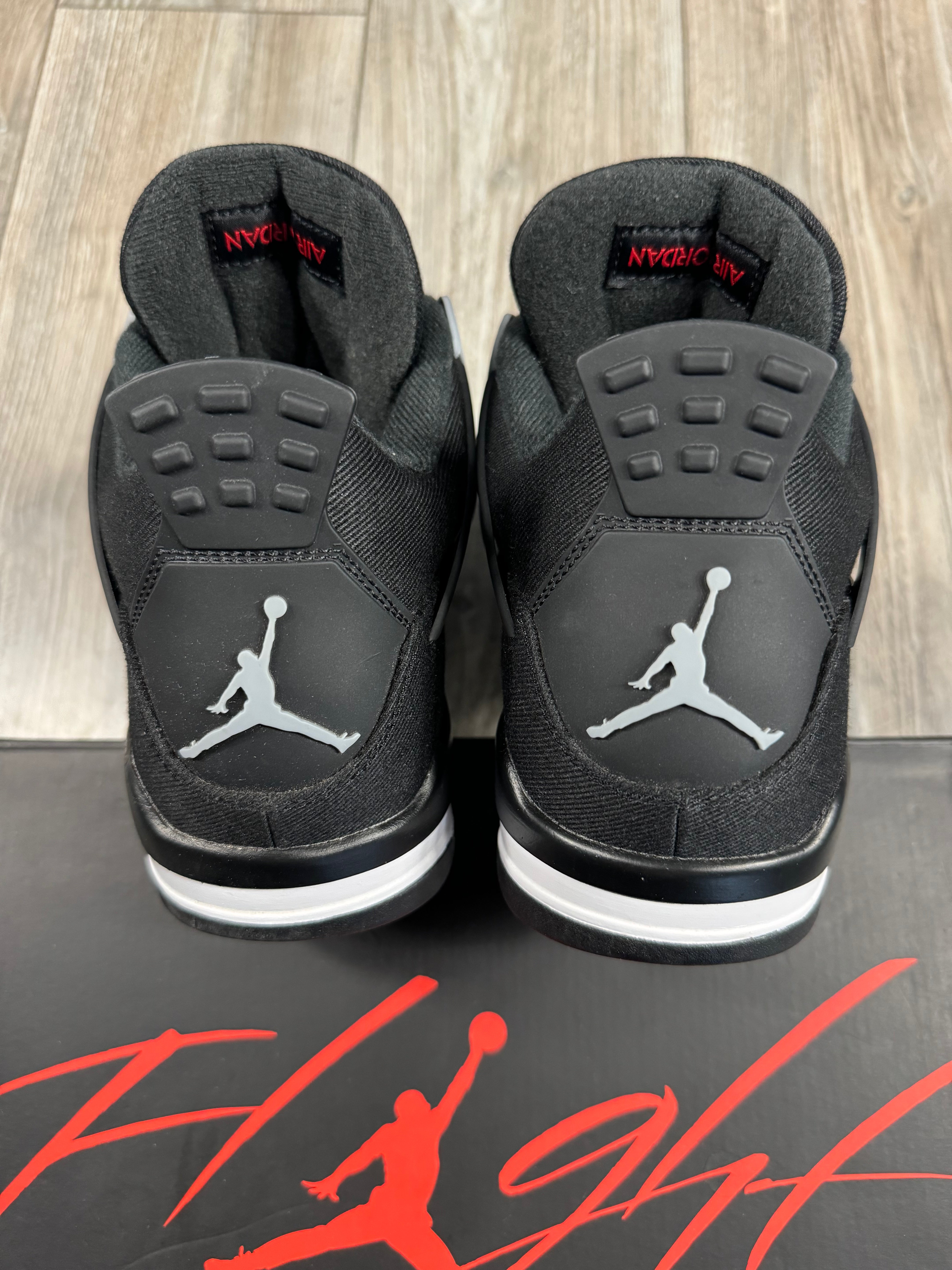 Jordan 4 Retro SE Black Canvas (EU 44.5)