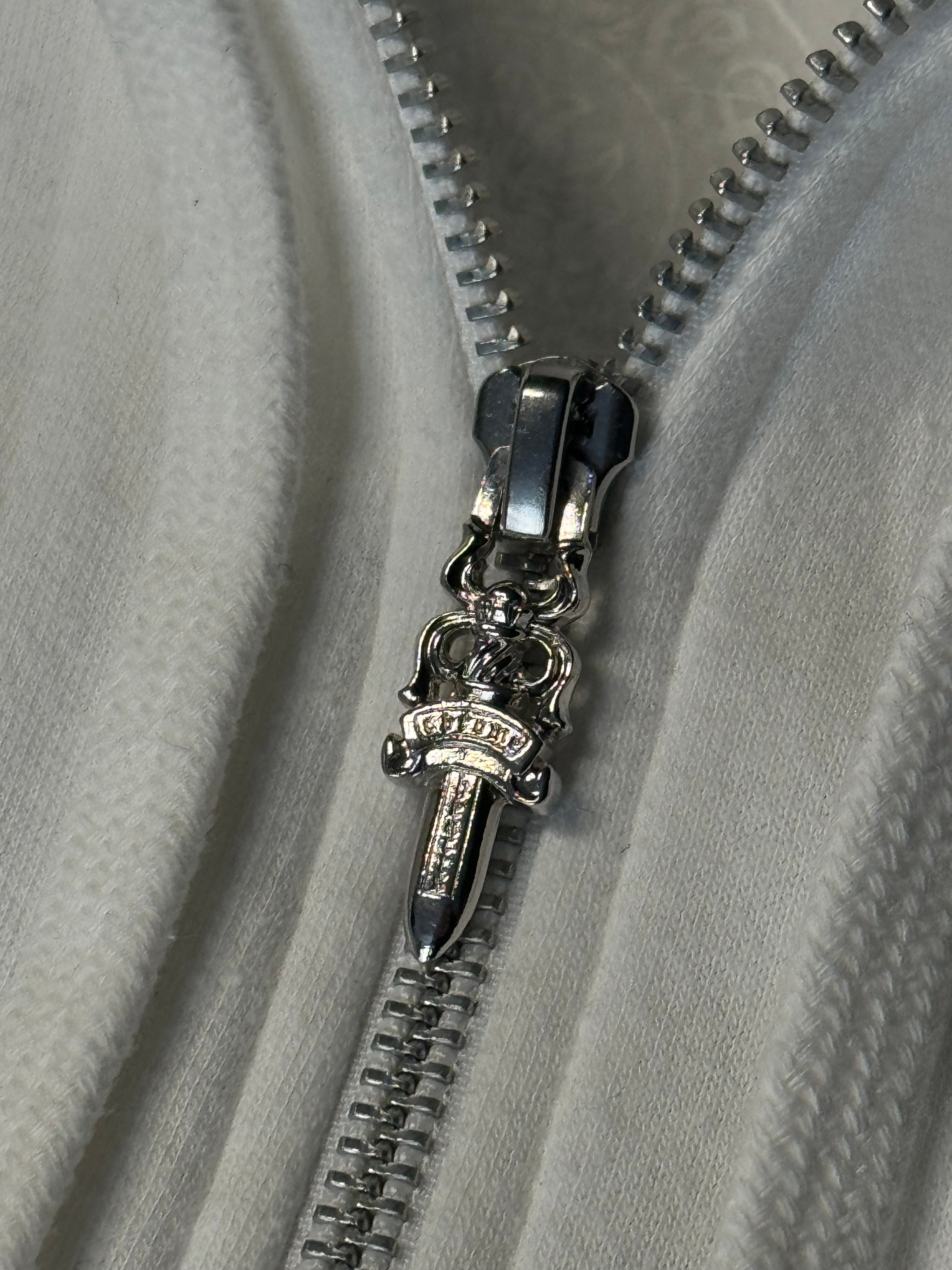 Chrome Hearts Zip-Up Hoodie (Fittaa M)