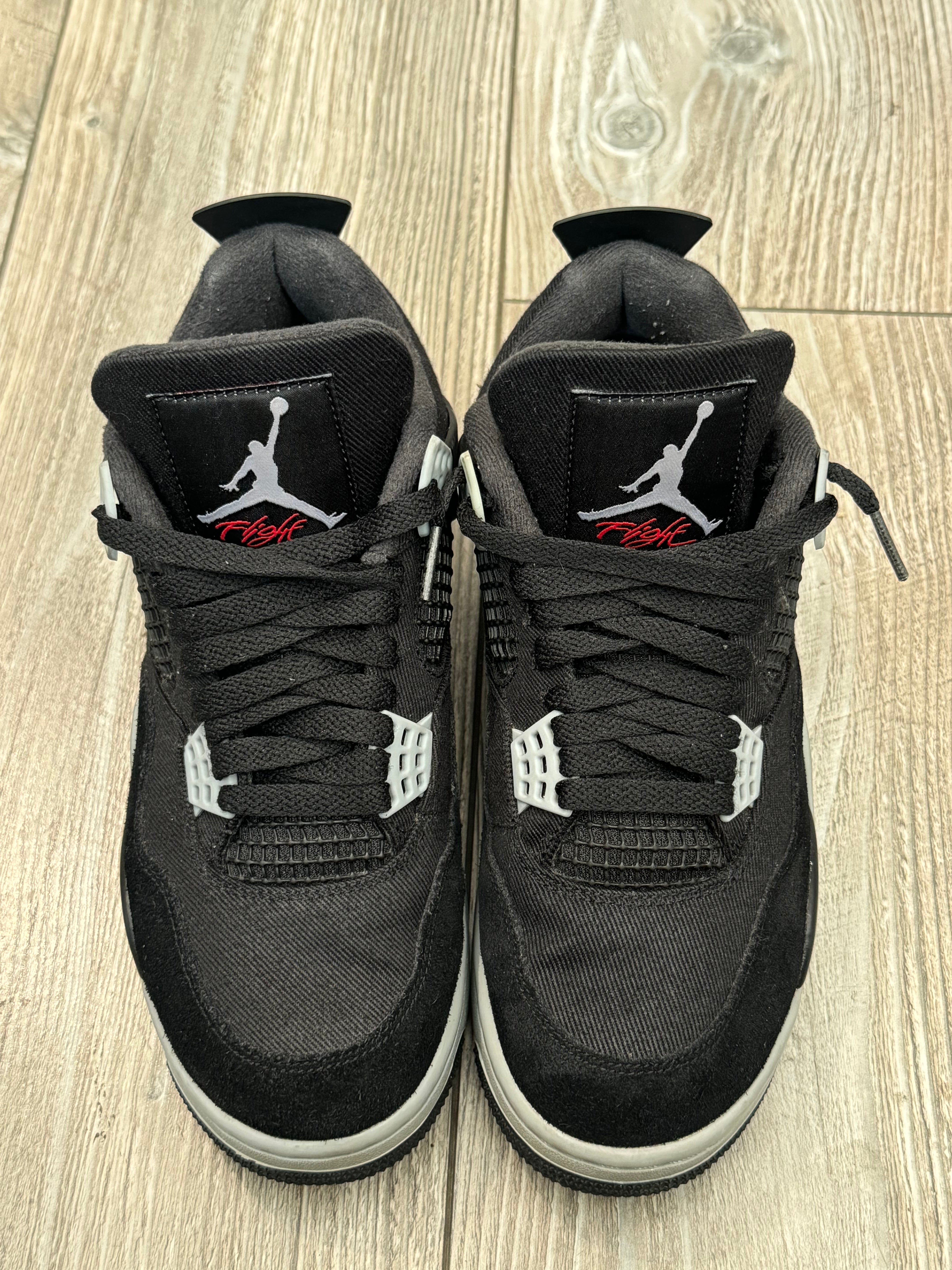 Jordan 4 Black Canvas (EU 40)