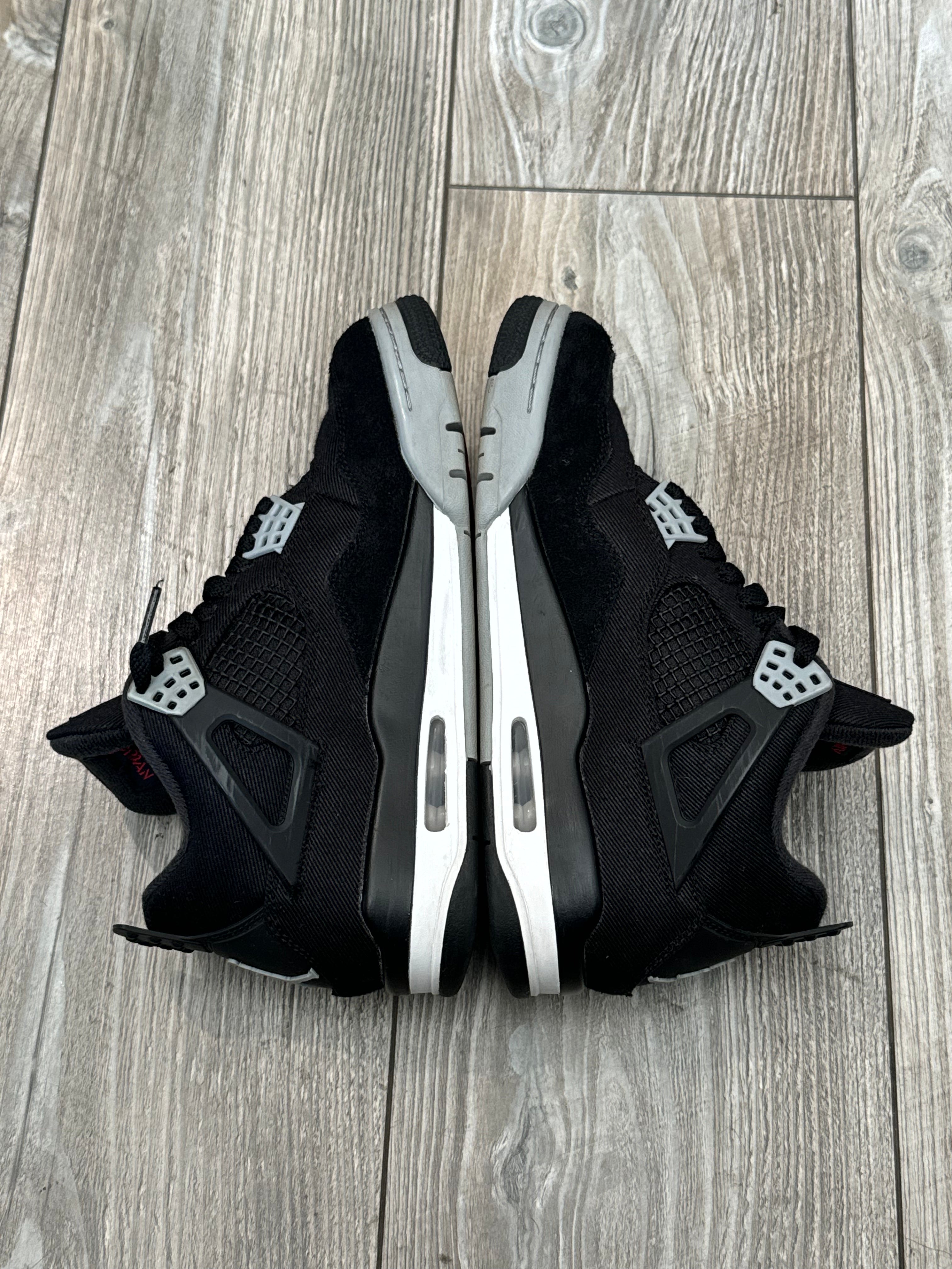 Jordan 4 Black Canvas (EU 40)