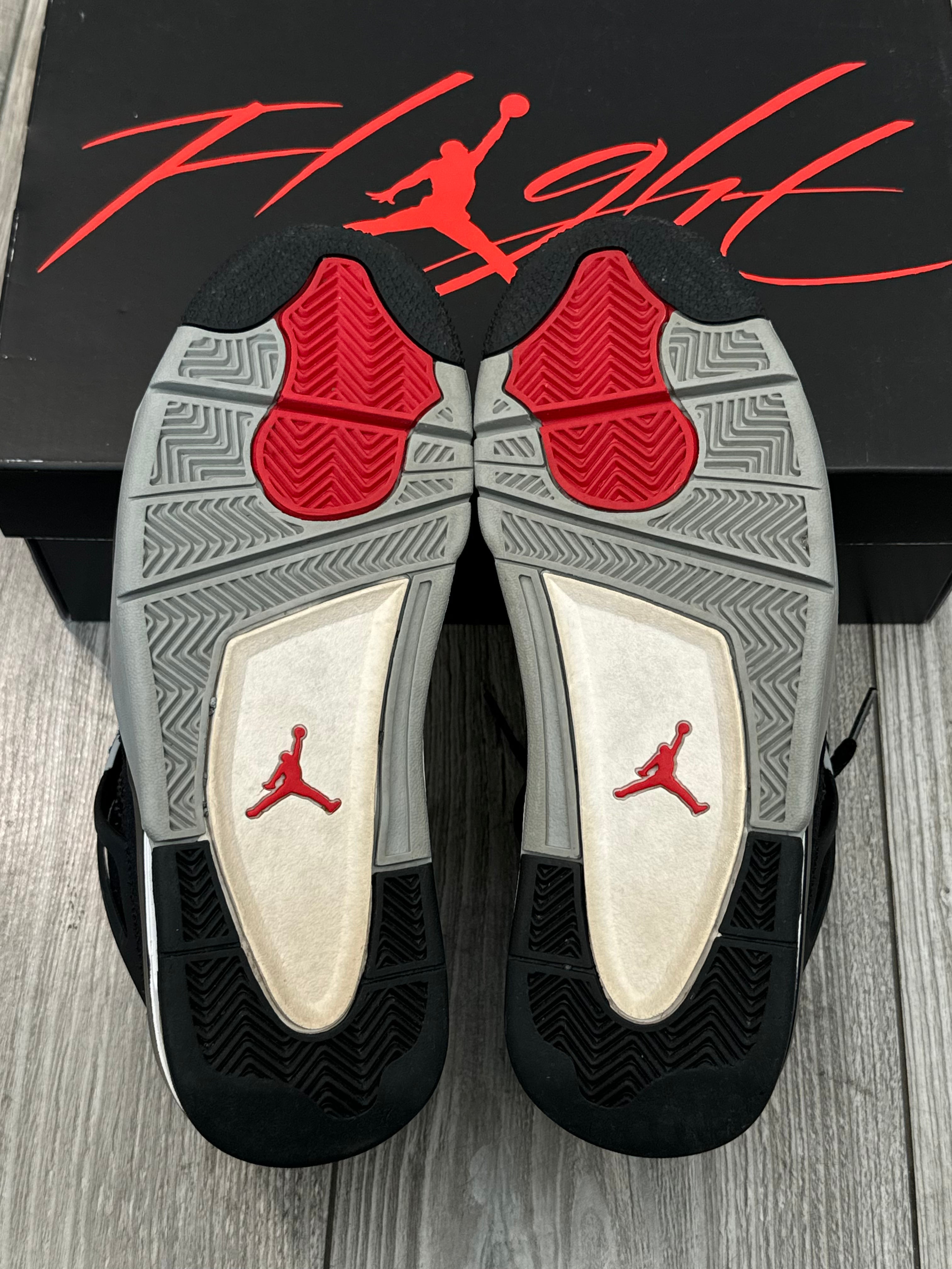 Jordan 4 Black Canvas (EU 40)