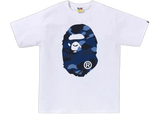 BAPE Color Camo Big Ape Head T-Shirt Navy