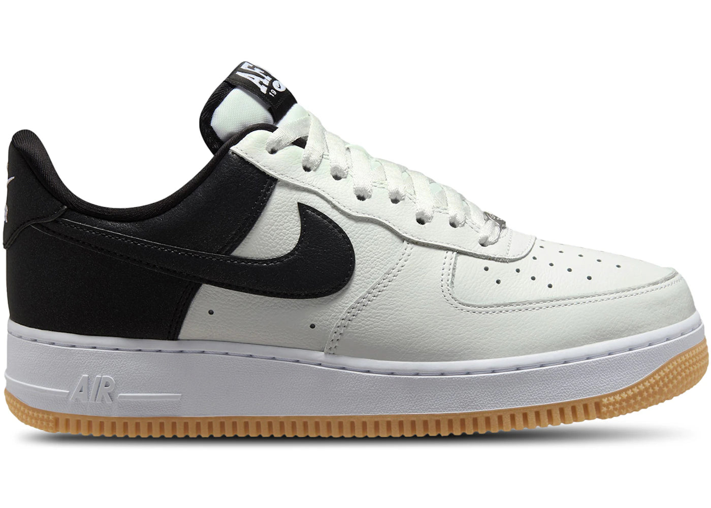 Nike Air Force 1 Low '07 LV8 White Black Metallic Silver