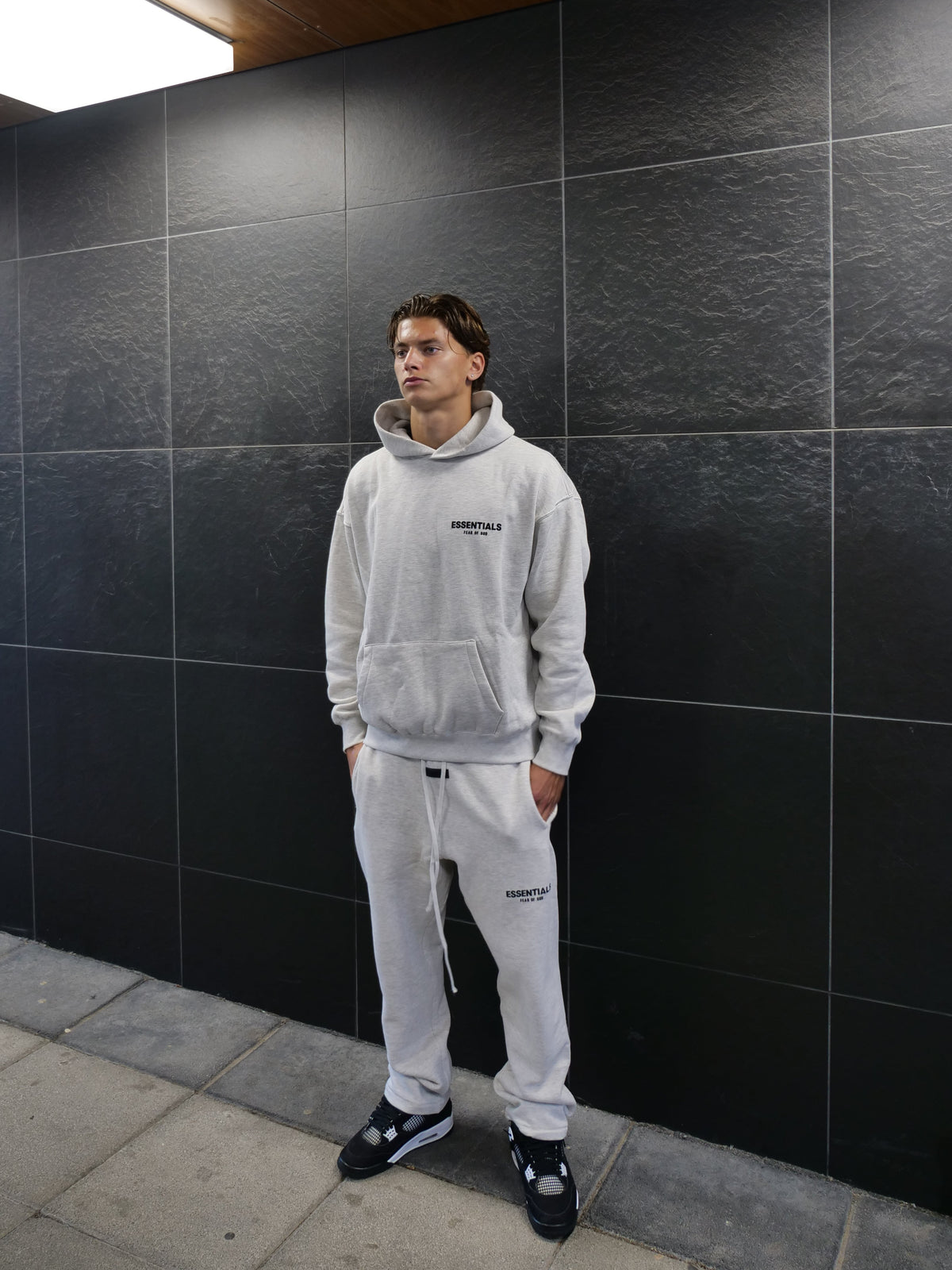 Fear Of God Essentials Light Oatmeal Tracksuit