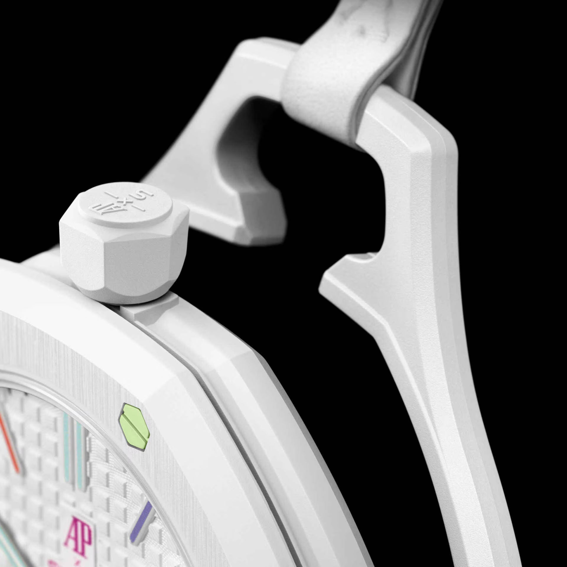 Swatch x Audemars Piguet Bioceramic Royal Pop Huit Blanc SSX03W100N