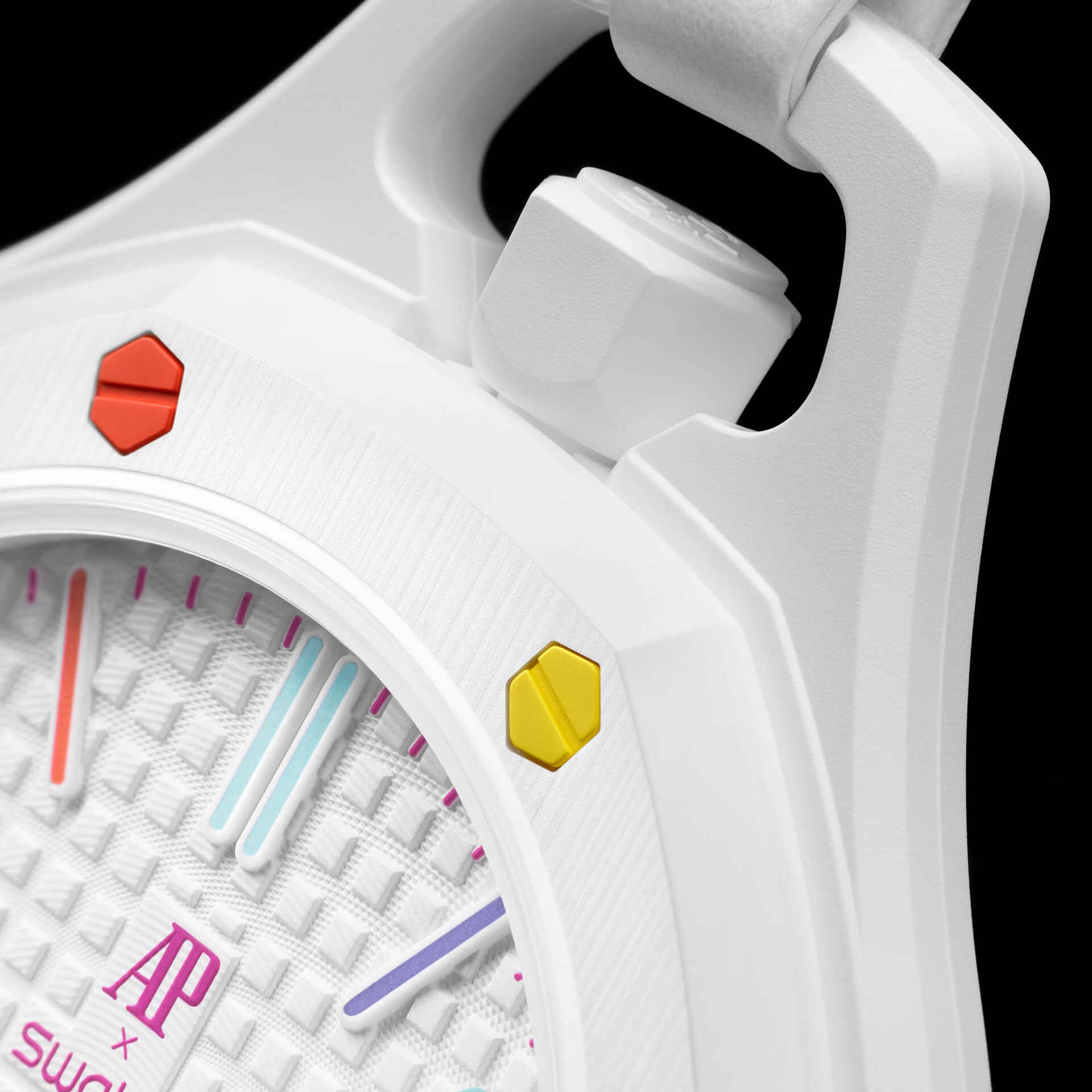 Swatch x Audemars Piguet Bioceramic Royal Pop Huit Blanc SSX03W100N