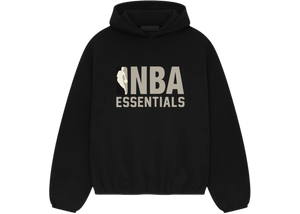 Fear of God Essentials NBA Hoodie Black Grey