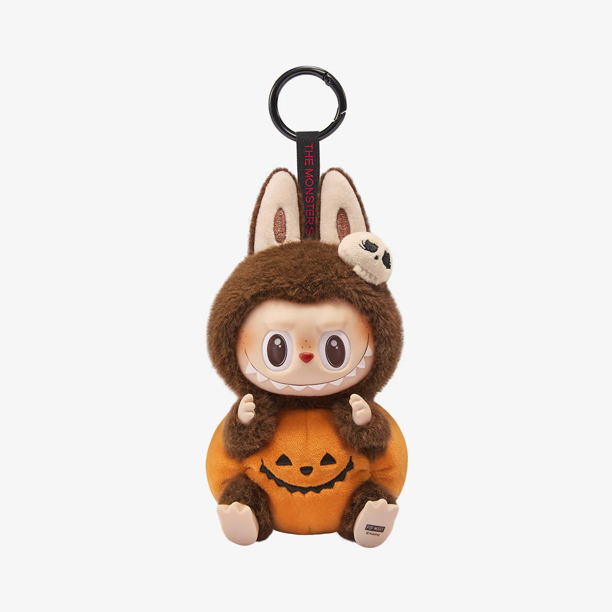 1€ Happy Halloween Party Series-Sitting Pumpkin Vinyl Plush Pendant