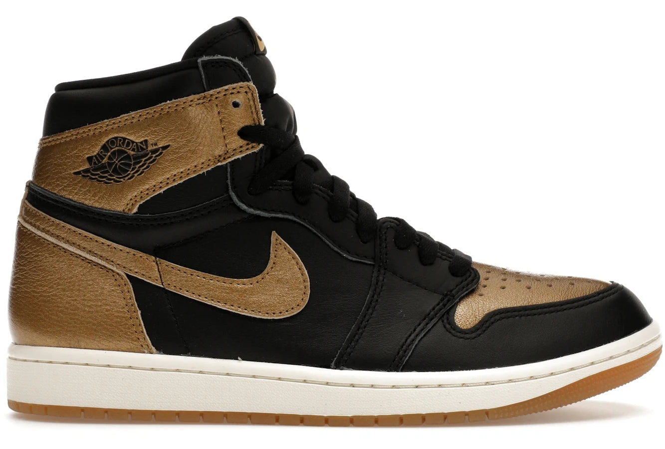 Air Jordan 1 Retro High OG Black Metallic Gold