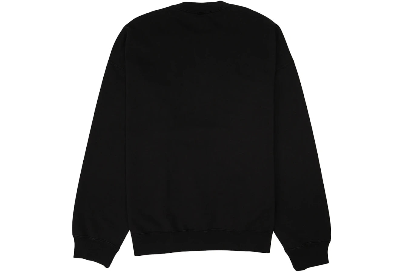 Nike x Stussy Wash Crew Fleece Black