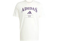 adidas Heritage Graphic Tee Chalk White Aurora Plum