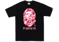 BAPE ABC Camo T-Shirt Black Pink