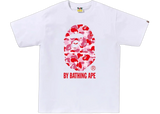 BAPE ABC Camo T-Shirt White Pink BAPE ABC Camo T-Shirt White Pink