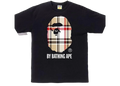BAPE Check T-Shirt Black Beige