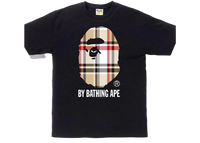 BAPE Check T-Shirt Black Beige