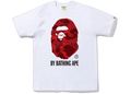 BAPE Color Camo T-Shirt White Red