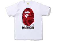 BAPE Color Camo T-Shirt White Red