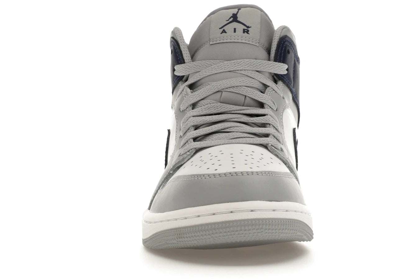 Air Jordan 1 Mid Wolf Gray Midnight Navy
