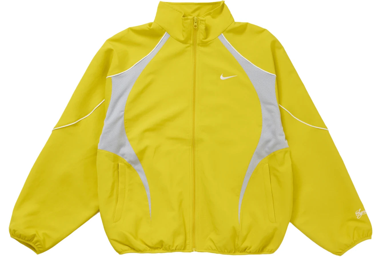Supreme Nike Track Jacket Yellow