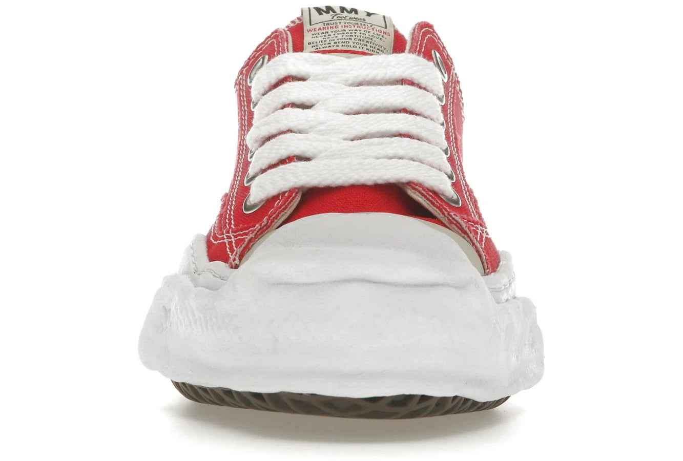 Maison Mihara Yasuhiro Hank OG Sole Canvas Low Red