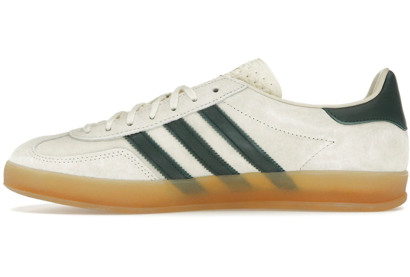 Adidas Gazelle Indoor Cream White Collegiate Green Gum