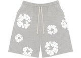 Denim Tears The Cotton Wreath Shorts Grey 