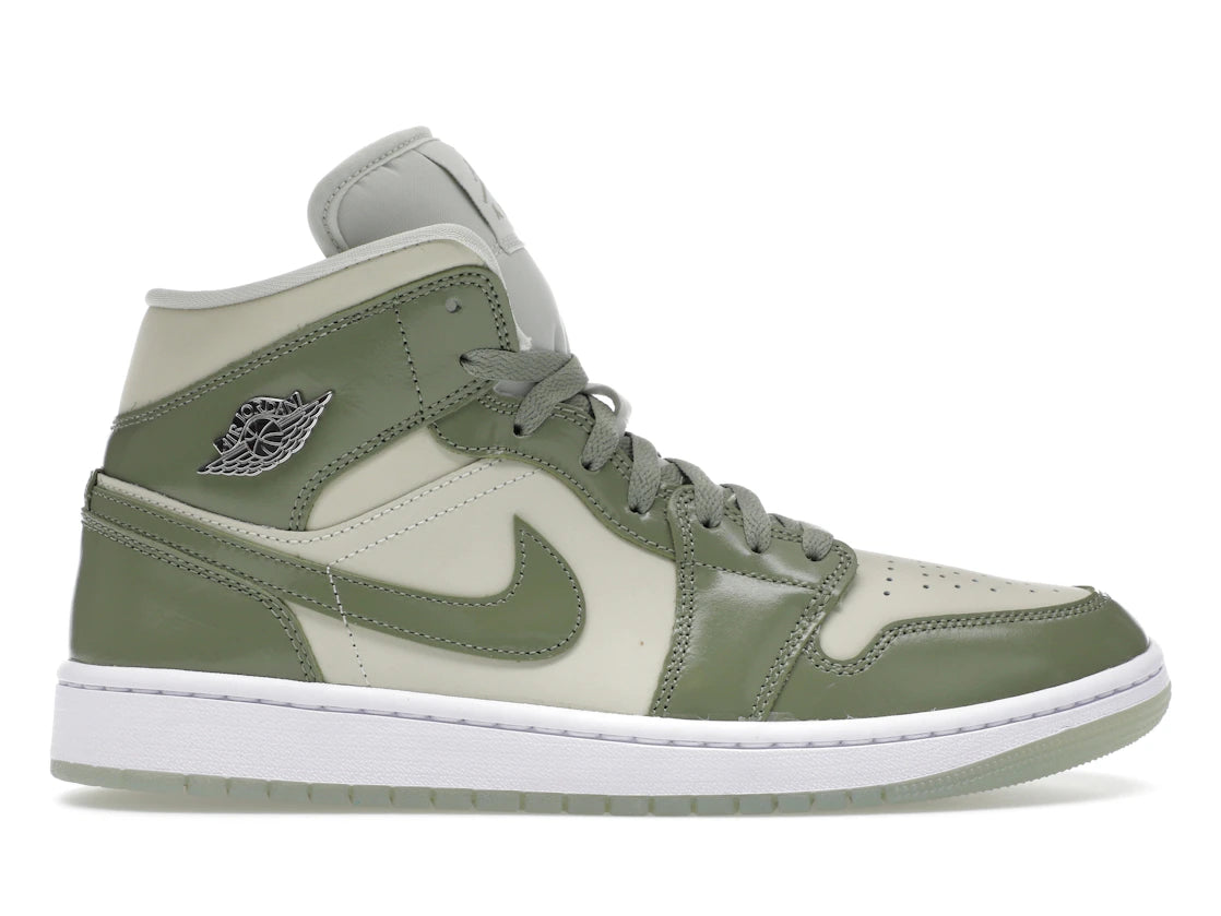 Jordan 1 Mid SE Sea Glass Oil Green (Women's)