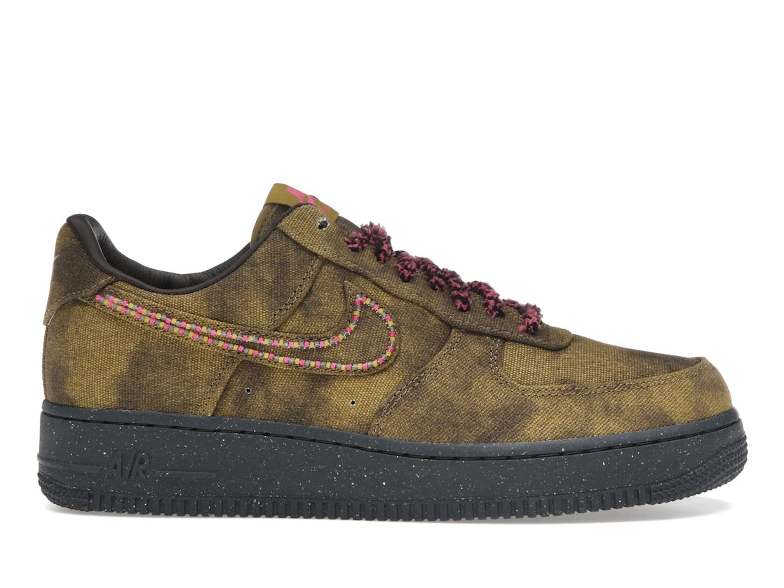 Nike Air Force 1 Low '07 QS Boucle Desert Moss Fierce Pink