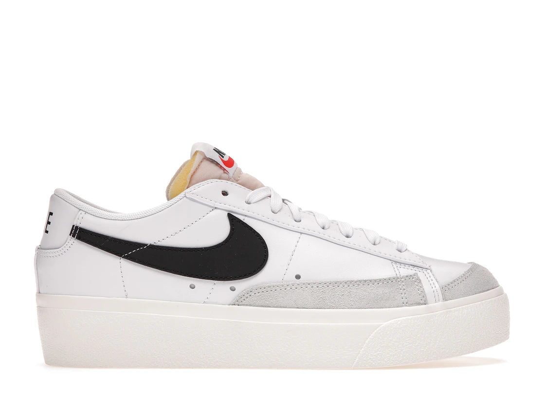Nike Blazer Low Platform White Black (Women's)