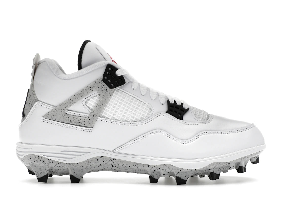 Jordan 4 Retro TD Cleat White Cement