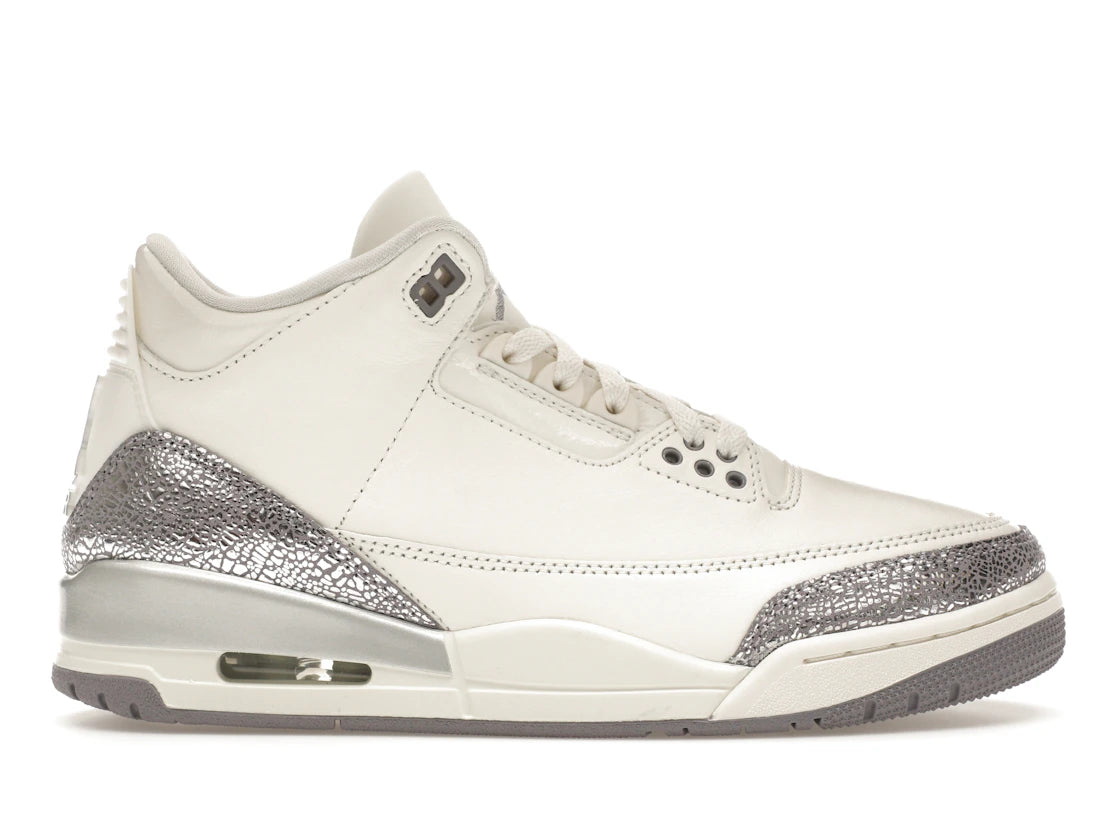 Jordan 3 Retro Sail Cement Grey (Women's)