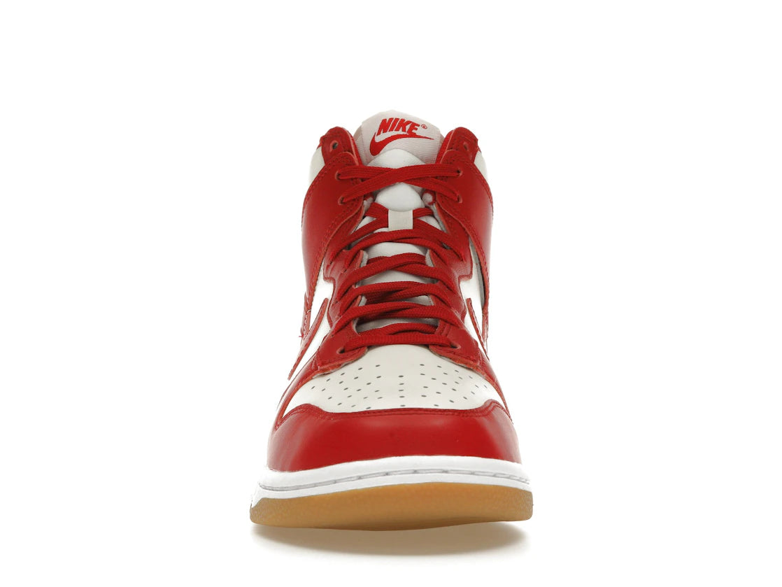 Nike Dunk High Sail Gym Red Gum (Women's)