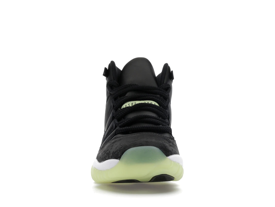 Jordan 11 Retro Black Barely Volt (GS)