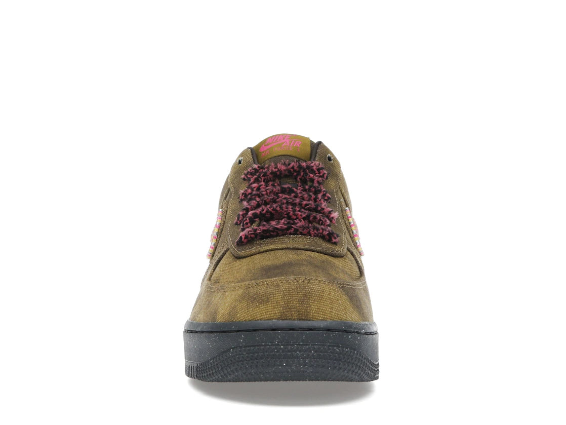 Nike Air Force 1 Low '07 QS Boucle Desert Moss Fierce Pink