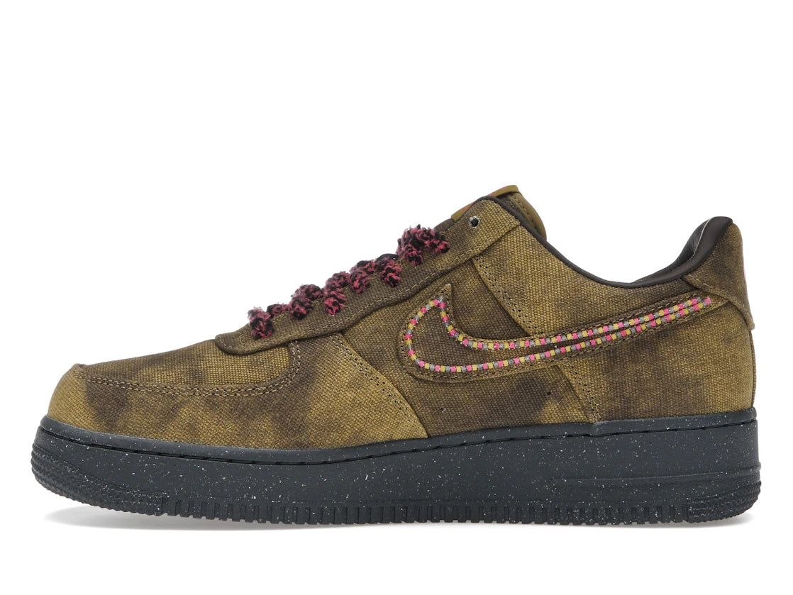 Nike Air Force 1 Low '07 QS Boucle Desert Moss Fierce Pink