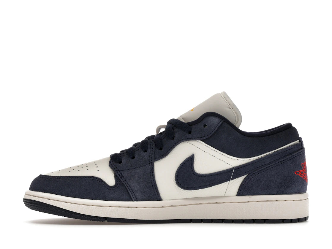 Jordan 1 Low SE Obsidian Suede