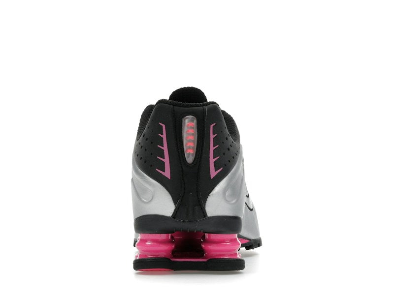 Nike Shox R4 Black Metallic Silver Pinksicle (Women's)