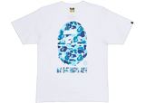 BAPE ABC Camo T-Shirt White Blue