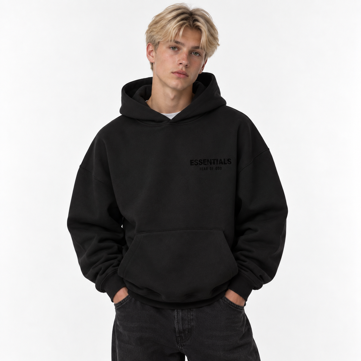 Fear of God Essentials Pullover Hoodie Stretch Limo