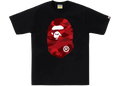 BAPE Color Camo Big Ape Head T-Shirt Black Red